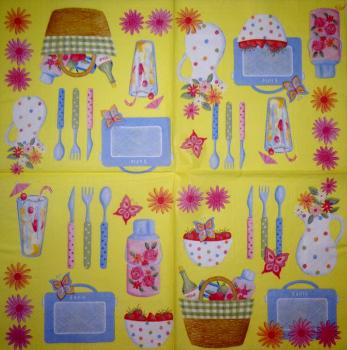 GES-805 Dishes - 3-ply (yellow) - Ihr